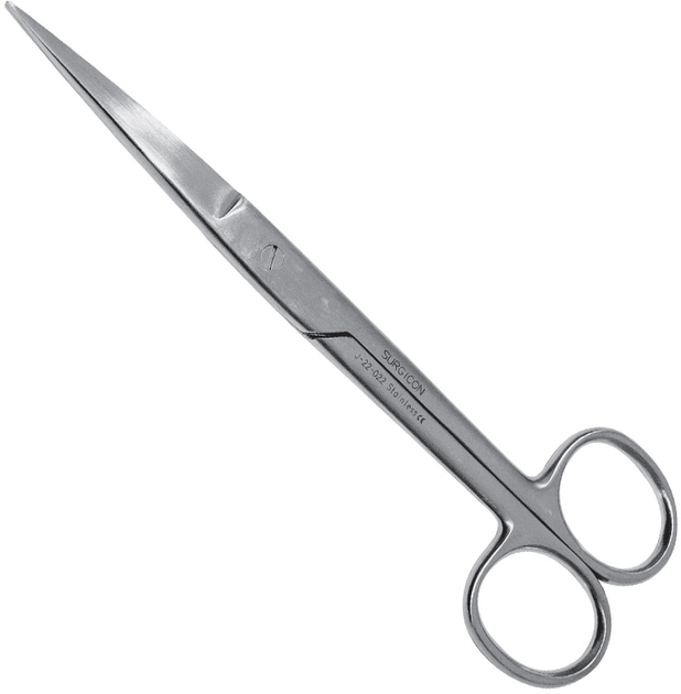 Ножницы хирургические Surgicon 16.5 см острый/острый/прямые (2000988941171) - изображение 1