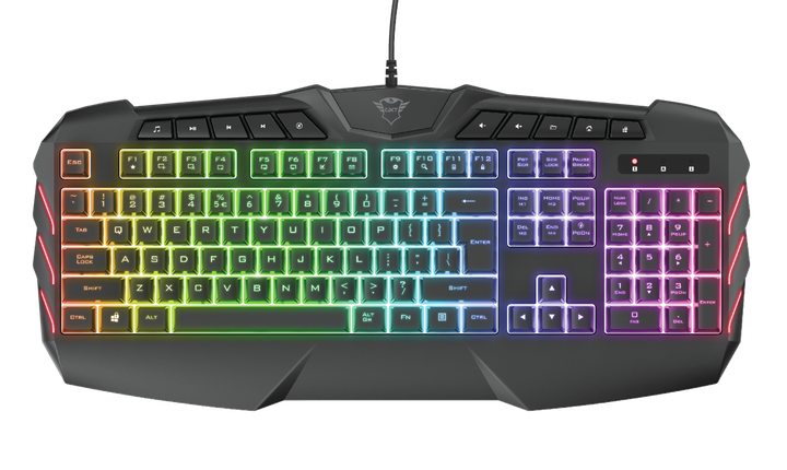Клавіатура дротова TRUST GXT 881 ODYSS Semi-Mech Keyboard USB (24303) - зображення 2