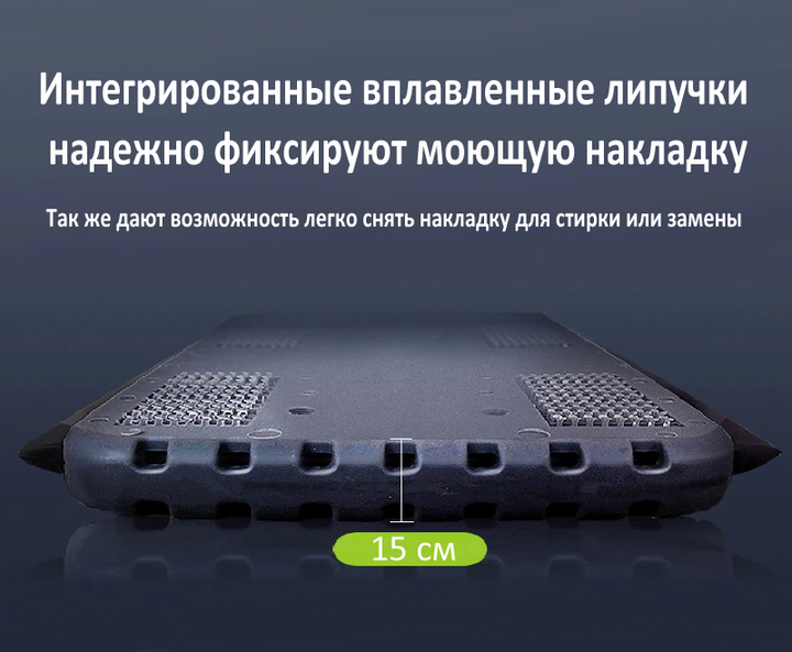 Швабра лентяйка Lazy Hands Оригинальная двухсторонняя с вертикальным отжимом (BSN-48) - Фото 5 Швабра лентяйка Lazy Hands Оригинальная двухсторонняя с вертикальным отжимом (BSN-48) - изображение 5