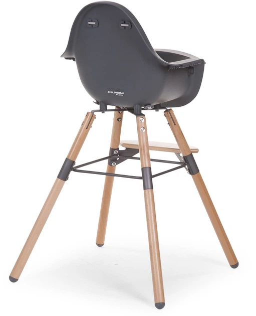 Стул для кормления Childhome Evolu 2 с бампером Natural/Anthracite (CHEVOCHNA) - изображение 5