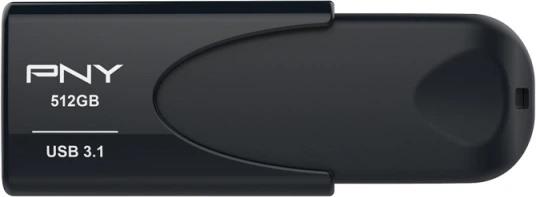 PNY Attache 4 512GB USB 3.1 Black (FD512ATT431KK-EF) - зображення 3