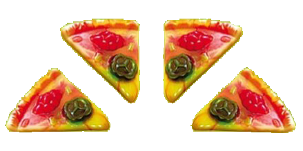 Конфеты жевательные Damel Pizzas пицца, 80 г без глютена - Фото 2 Конфеты жевательные Damel Pizzas пицца, 80 г без глютена - изображение 2