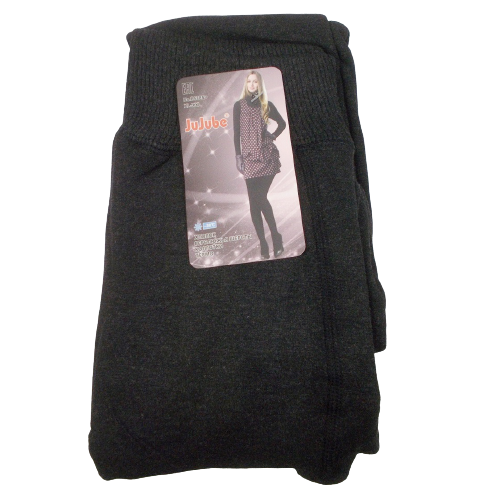 Колготки на меху термо Jujube 588 XL-XXL темно-серые - Фото 1 Колготки на меху термо Jujube 588 XL-XXL темно-серые - изображение 1