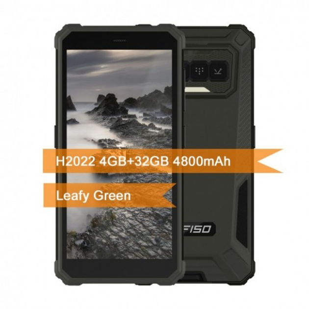 Мобільний телефон OUKITEL F150 H2022 green 4/32Gb 5.5" 4800mAh NFC ...