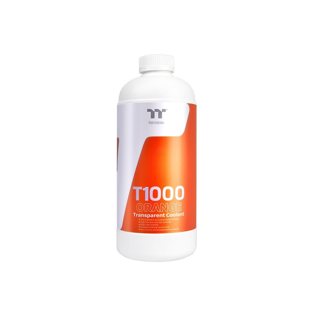 Охлаждающая жидкость ThermalTake T1000 Coolant Orange/DIY LCS (CL-W245-OS00OR-A) - изображение 1
