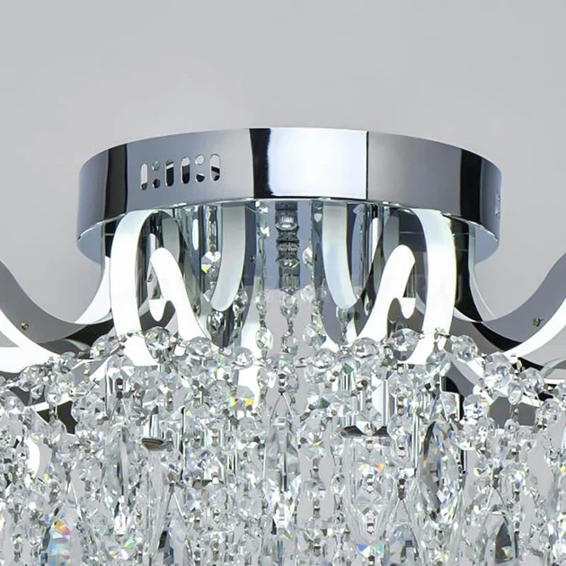 Люстра хрустальная потолочная Light House SR-17036/4+12 CR хром - изображение 2