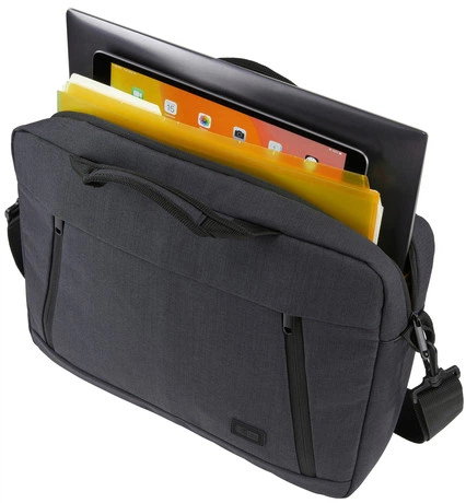 Сумка для ноутбука 14" Case Logic Huxton Attache Black (HUXA-214) - изображение 4