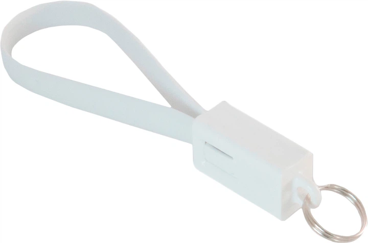 Кабель ExtraDigital Lightning to USB брелок 0.18 м Белый (KBU1789) - Фото 1 Кабель ExtraDigital Lightning to USB брелок 0.18 м Белый (KBU1789) - изображение 1
