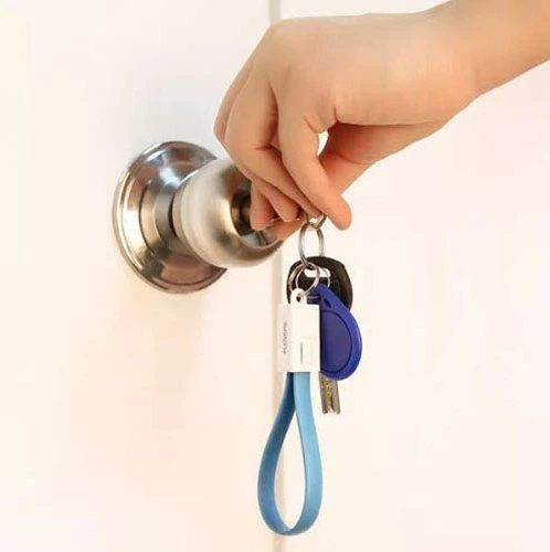 Кабель ExtraDigital Micro USB to USB брелок 0.18 м Голубой (KBU1785) - изображение 5