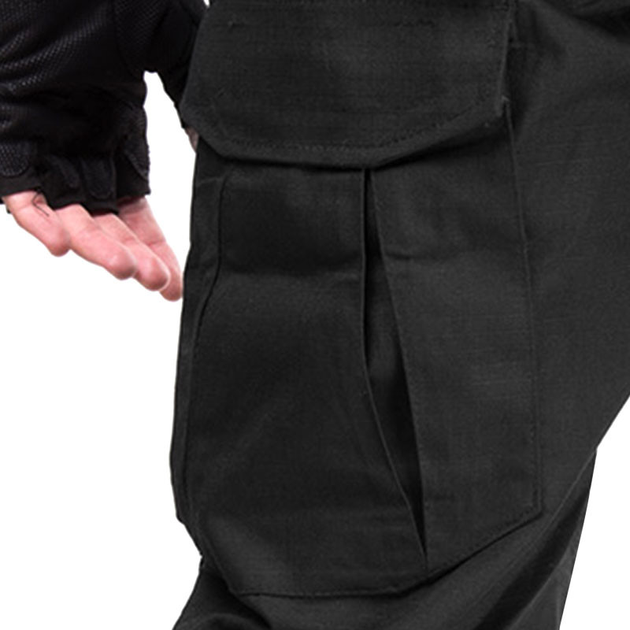 Тактичні штани Han-Wild 001 Black 34 військовий одяг для спецслужб мілітарі (F_7064-24492) - зображення 2