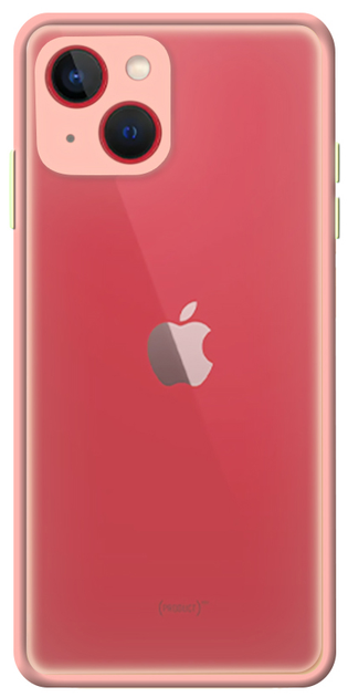 Акція на Панель Intaleo Smoky для Apple iPhone 13 mini Pink від Rozetka