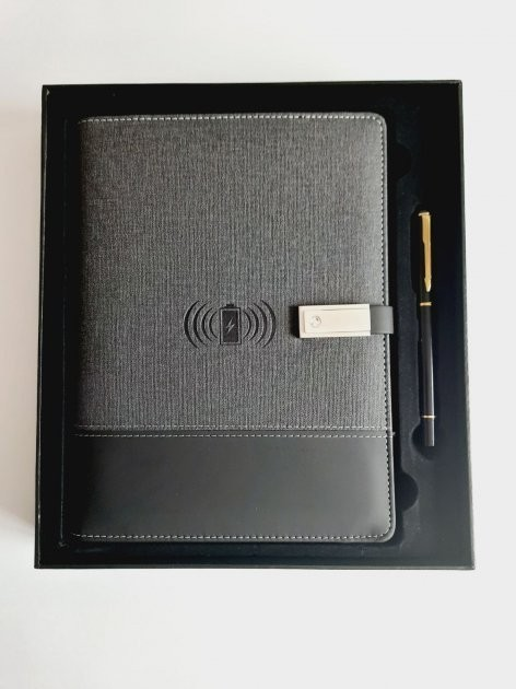 Блокнот Power Slim Smart Gray 8000 mAh Wireless Смарт-Блокнот ...