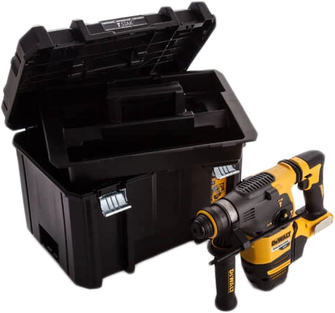 Akumulatorowa wiertarka udarowa DeWalt SDS-Plus 54 V XR FlexVolt DCH333NT bez akumulatora i ładowarki - obraz 4