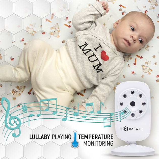 Цифрова бездротова відеоняня Baby Monitor SM-24 - зображення 8