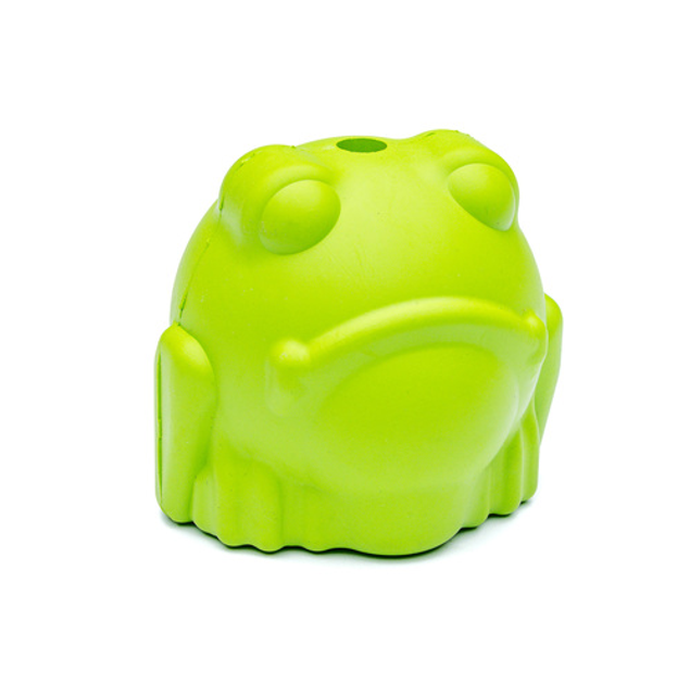 SodaPup MKB Bull Frog Durable Rubber Chew Toy & Treat Dispenser