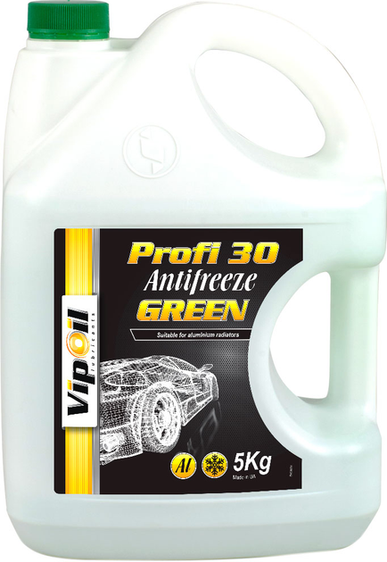 Антифриз VipOil Profi 30 Green Antifreeze