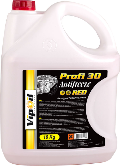 Антифриз VipOil Profi 30 Red Antifreeze