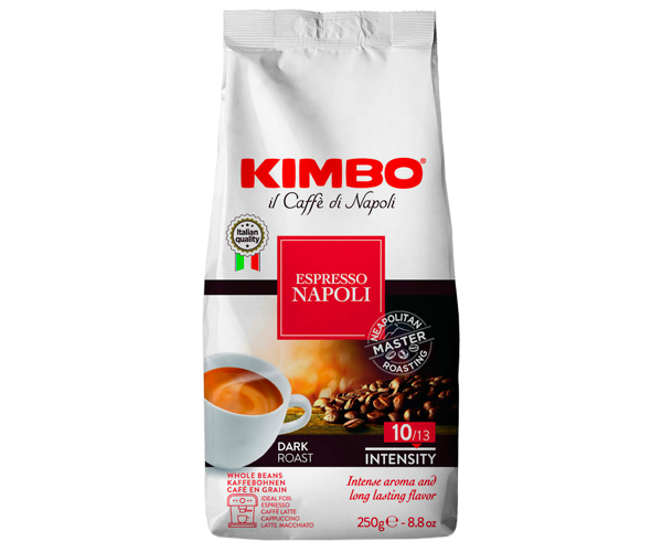 Кофе Kimbo Espresso Napoletano в зернах 250 г - Фото 1 Кофе Kimbo Espresso Napoletano в зернах 250 г - изображение 1