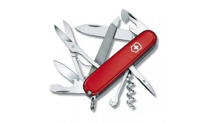 Ніж Victorinox Mountaineer червоний - зображення 1