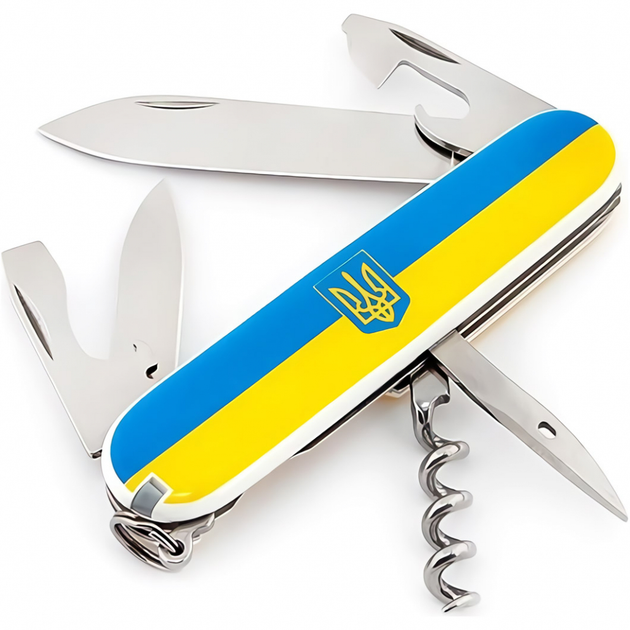 Нож Victorinox Spartan Ukraine (1.3603.7R4) - зображення 1