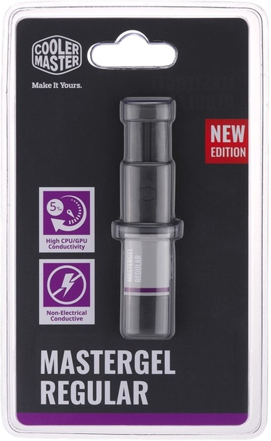 Термопаста Cooler Master MasterGel Regular (MGX-ZOSG-N15M-R2) - изображение 3