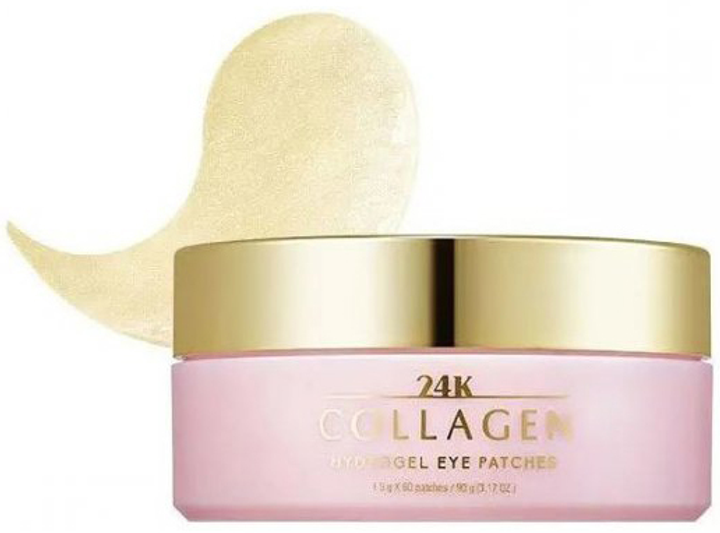 Гидрогелевые патчи под глаза Missha 24K Collagen с коллагеном 60 шт ...
