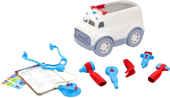 Ambulans Green Toys z zestawem lekarskim AMDK-1313 (816409013134) - obraz 3