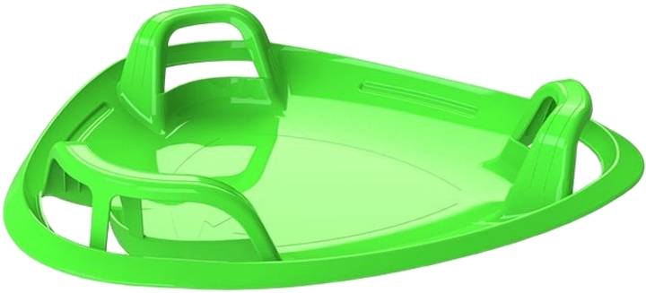 Детские санки ледянка Active Baby 60 см Салатовые (06551/013) - изображение 1