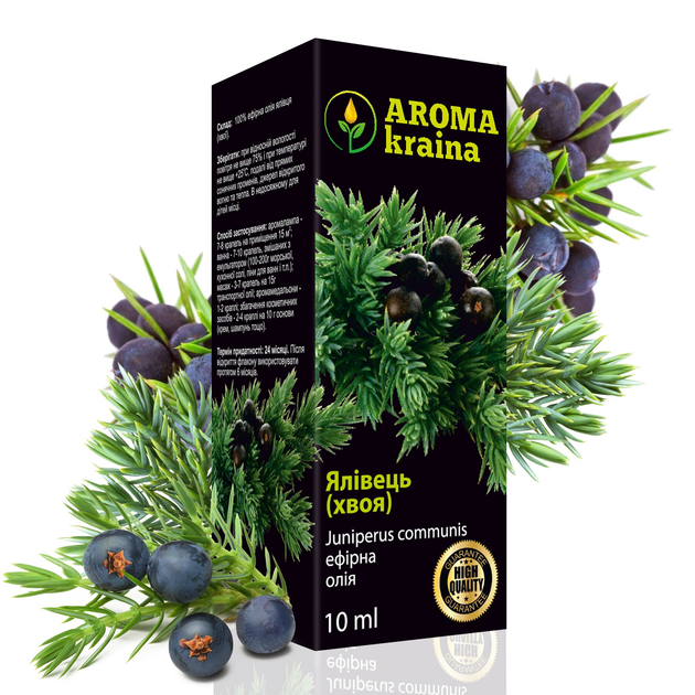 Эфирное масло Можжевельника (хвои) AROMA kraina 10мл (AE10010) 