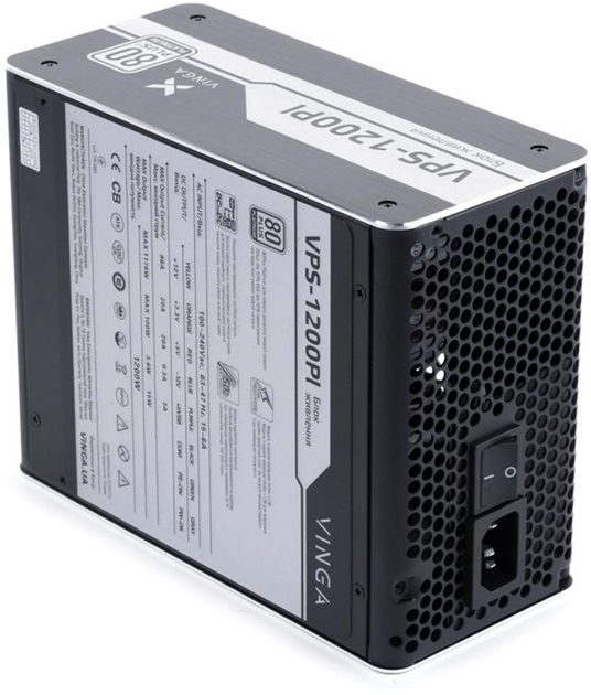 Блок питания Vinga 1200W (VPS-1200Pl) - изображение 10