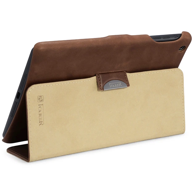 Чехол iCarer для iPad Mini/Mini2/Mini3 Vintage Brown (RID796Br) - Фото 4 Чехол iCarer для iPad Mini/Mini2/Mini3 Vintage Brown (RID796Br) - изображение 4