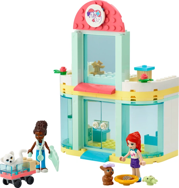 Zestaw klocków LEGO Friends Klinika dla zwierzątek 111 elementów (41695) - obraz 2