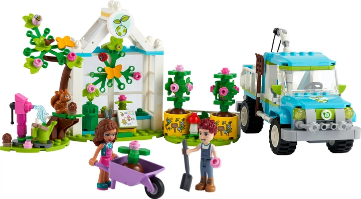 Zestaw klocków LEGO Friends Furgonetka do sadzenia drzew 336 elementów (41707) - obraz 2