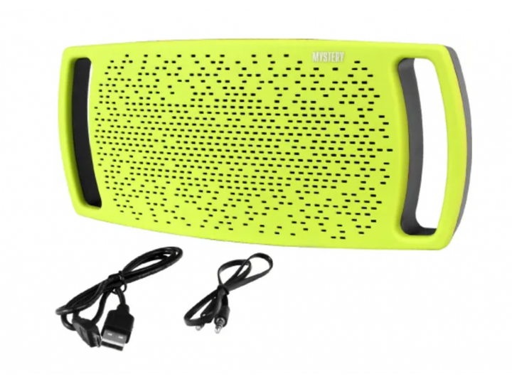 Портативна акустика Mystery MBA-512UB Lime - изображение 2