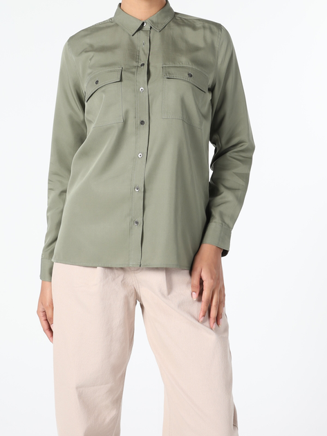 Акція на Сорочка Colin's CL1056486KHA S Khaki від Rozetka
