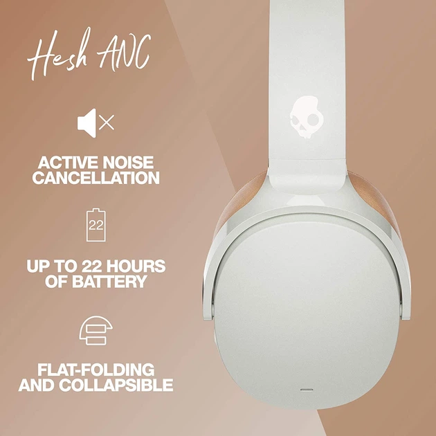 Наушники Skullcandy Hesh ANC Mod White (S6HHW-N747) купить в