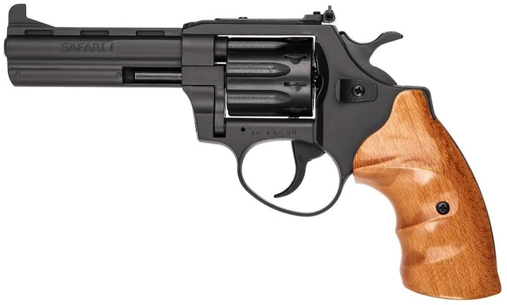 Револьвер под патрон Флобера Латэк Сафари РФ-441М (Бук) - изображение 1