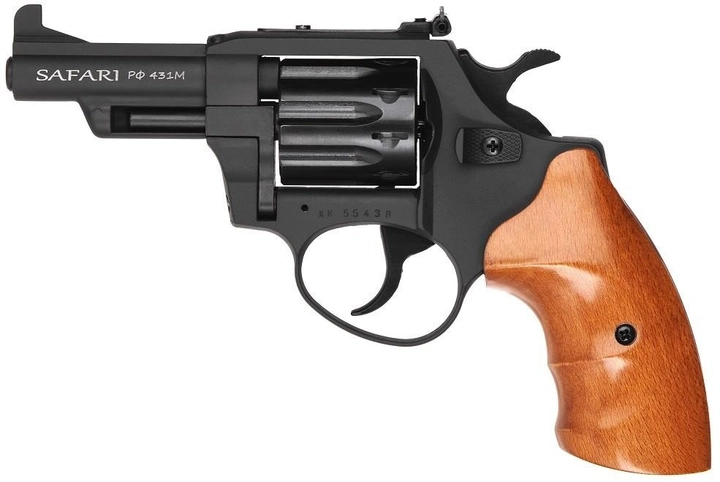 Револьвер под патрон Флобера Латэк Сафари РФ-431М (Бук) - изображение 1