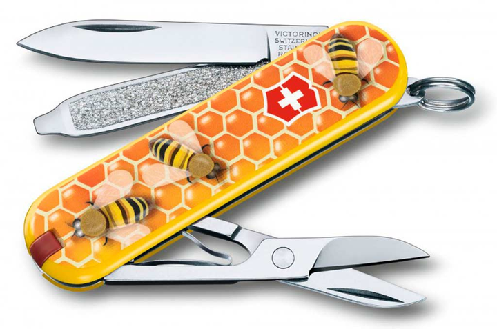 Нож Victorinox Classic LE Honey Bee (0.6223.L1702) - изображение 1