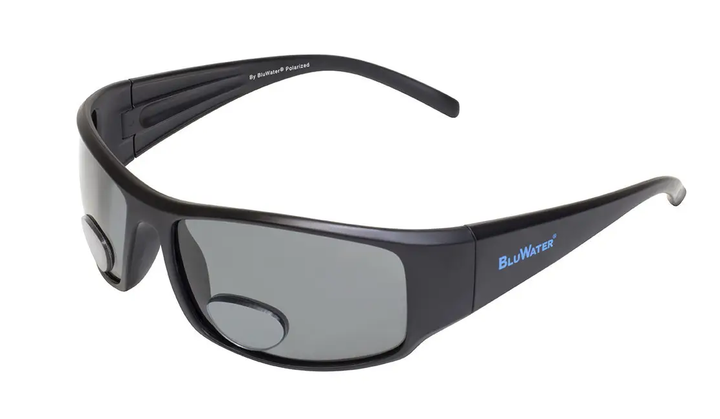 Бифокальные очки с поляризацией BluWater Bifocal-1 (+2.5) polarized (gray) (4БИФ1-20П25) - изображение 1