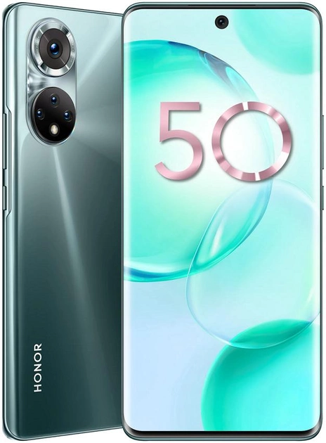 Смартфон Honor 50 6/128GB Green - изображение 2