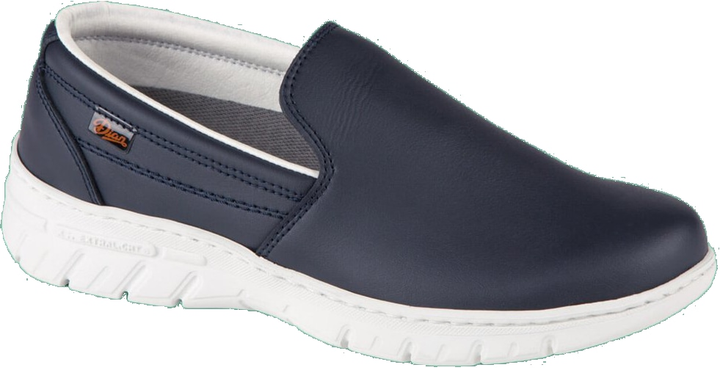 Туфлі медичні для чоловіків Dian MODELO PLUMA MARINO PISO EVA BLANCO 43 Білі/Білі/сині (36673) - зображення 1