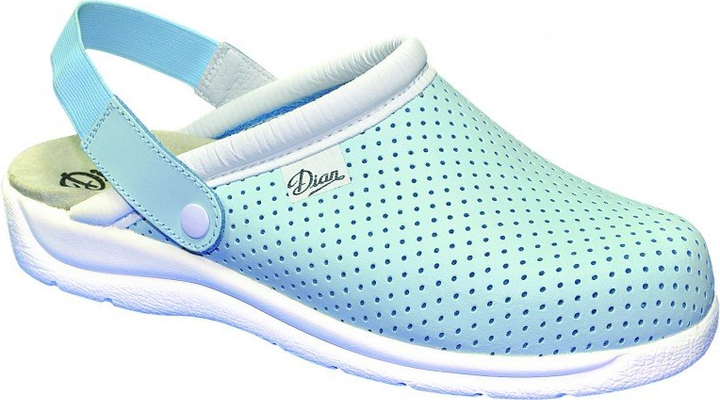 Туфлі медичні жіночі Dian ZUECO MODELO PISA-CP CELESTE 38 Блакитні (38241) - зображення 1