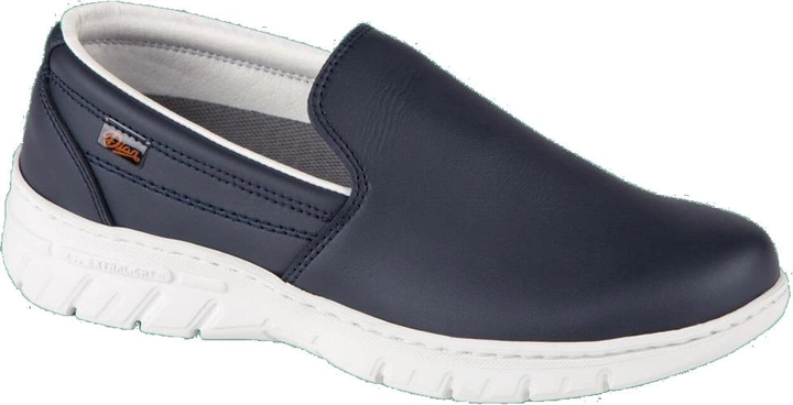 Туфли медицинские для мужчин Dian MODELO PLUMA MARINO PISO EVA BLANCO 46 Белые/Белые/синие (38257) - изображение 1