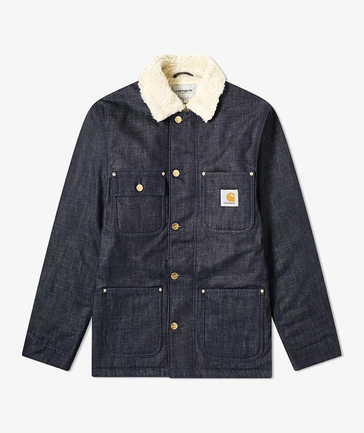 Куртка шерпа Carhartt WIP Fairmount Coat L темно-синий i020406 - изображение 1