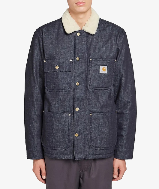 Куртка шерпа Carhartt WIP Fairmount Coat L темно-синий i020406 - изображение 2