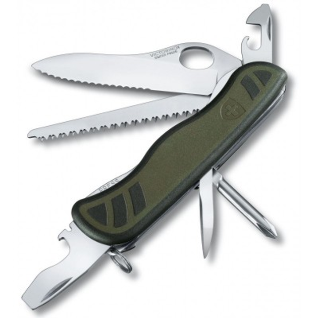 Нож Victorinox Swiss Soldier's Knife Dark Green (0.8461.MWCHB1) - изображение 1