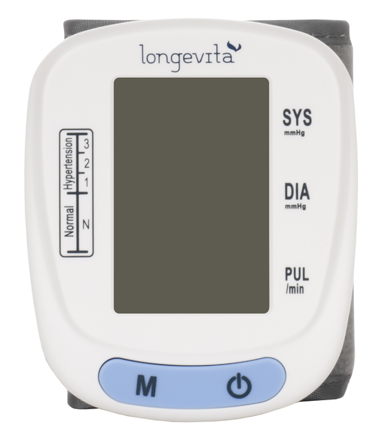 Автоматичний тонометр Longevita BP-201M (на зап'ястя) (5828415) - зображення 2