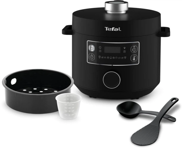 Мультиварка-скороварка Tefal Turbo Cuisine CY754830 (3045387245153) - зображення 4