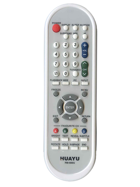 Пульт HUAYU RM-689G для телевизоров Sharp (1555) - Фото 1 Пульт HUAYU RM-689G для телевизоров Sharp (1555) - изображение 1